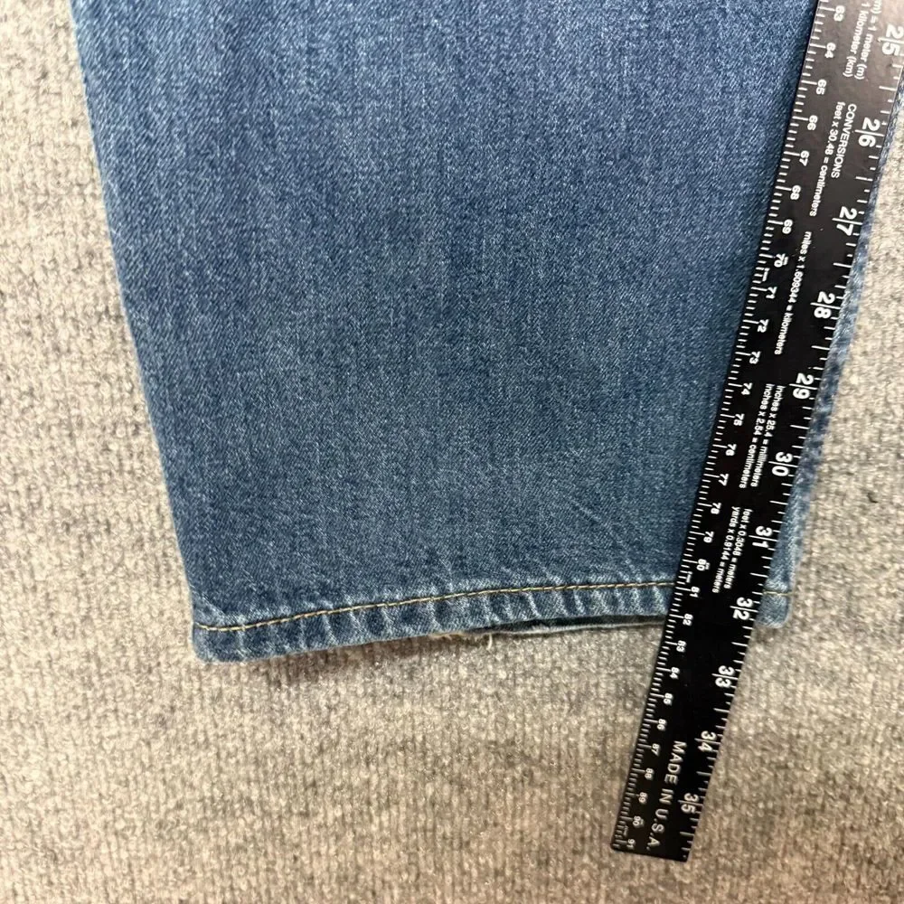 Levis‎ Jeans Mens 550 Mens 40x32 100% Cotton Medium Wash High Rise Relaxed Fit